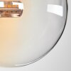 Chehalis Plafondlamp - Glas 12 cm Amber, Duidelijk, 8-lichts