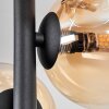 Chehalis Plafondlamp - Glas 12 cm Amber, Duidelijk, 8-lichts