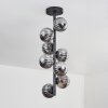 Chehalis Plafondlamp - Glas 10 cm Rookkleurig, 8-lichts