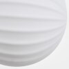 Chehalis Plafondlamp - Glas 10 cm Wit, 8-lichts