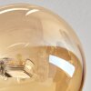 Chehalis Plafondlamp - Glas 10 cm, 12 cm, 15 cm Amber, 6-lichts