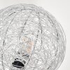 Bernado Staande lamp - Glas 12 cm Zilver, 6-lichts