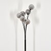 Bernado Staande lamp - Glas 12 cm Rookkleurig, 6-lichts