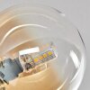 Chehalis Plafondlamp - Glas 10 cm Amber, Duidelijk, 6-lichts
