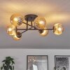 Chehalis Plafondlamp - Glas 10 cm Amber, 6-lichts