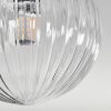 Chehalis Plafondlamp - Glas 10 cm, 12 cm, 15 cm Duidelijk, 10-lichts