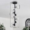 Chehalis Plafondlamp - Glas 10 cm Duidelijk, 8-lichts