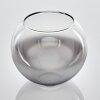 Koyoto Vervangend glas 15 cm Chroom, Duidelijk, Rookkleurig