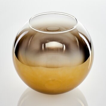 Koyoto Vervangend glas 20 cm Goud, Duidelijk