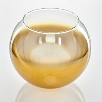 Koyoto Vervangend glas 25 cm Goud, Duidelijk