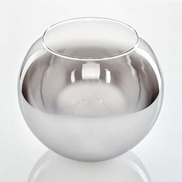 Koyoto Vervangend glas 25 cm Chroom, Duidelijk, Rookkleurig