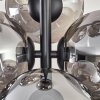 Gastor Plafondlamp - Glas 15 cm Rookkleurig, 8-lichts