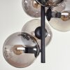 Gastor Plafondlamp - Glas 15 cm Rookkleurig, 8-lichts