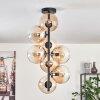 Gastor Plafondlamp - Glas 15 cm Amber, Duidelijk, 8-lichts