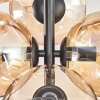 Gastor Plafondlamp - Glas 15 cm Amber, Duidelijk, 8-lichts