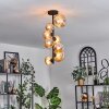 Chehalis Plafondlamp - Glas 10 cm, 12 cm, 15 cm Amber, 8-lichts