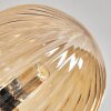 Chehalis Plafondlamp - Glas 10 cm, 12 cm, 15 cm Amber, Duidelijk, Rookkleurig, 6-lichts
