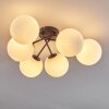 Chehalis Plafondlamp - Glas 15 cm Wit, 6-lichts