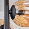 Chehalis Plafondlamp - Glas 10 cm Amber, 8-lichts