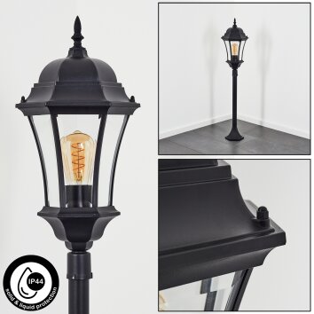 Etoe Padverlichting Zwart, 1-licht