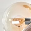 Gastor Plafondlamp - Glas 15 cm Amber, Duidelijk, Rookkleurig, 4-lichts
