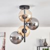 Gastor Plafondlamp - Glas 15 cm Amber, Rookkleurig, 4-lichts