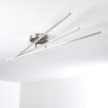 Tornio Plafondlamp LED Nikkel mat, 3-lichts