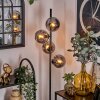 Gastor Staande lamp - Glas 15 cm Rookkleurig, 4-lichts
