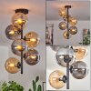 Gastor Plafondlamp - Glas 15 cm Amber, Rookkleurig, 6-lichts