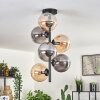Gastor Plafondlamp - Glas 15 cm Amber, Rookkleurig, 6-lichts