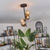Chehalis Plafondlamp - Glas 10 cm Amber, Rookkleurig, 4-lichts