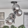 Gastor Plafondlamp - Glas 15 cm Rookkleurig, 4-lichts