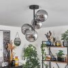 Gastor Plafondlamp - Glas 15 cm Rookkleurig, 4-lichts
