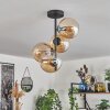 Gastor Plafondlamp - Glas 15 cm Amber, 4-lichts