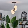 Chehalis Plafondlamp - Glas 10 cm Wit, 4-lichts