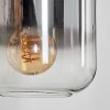 Lauden Muurlamp - Glas 15 cm Natuurlijke kleuren, Zwart, 1-licht