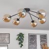 Gastor Plafondlamp - Glas 15 cm Amber, 6-lichts