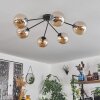 Gastor Plafondlamp - Glas 15 cm Amber, 6-lichts