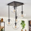 Gastor Plafondlamp - Glas 15 cm Duidelijk, 5-lichts