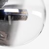 Chehalis Plafondlamp - Glas 10 cm, 12 cm Amber, Duidelijk, Rookkleurig, 4-lichts