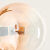 Remaisnil Staande lamp - Glas 10 cm, 12 cm Amber, Duidelijk, 3-lichts
