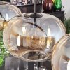 Apedo Hanger - Glas 30 cm Amber, Duidelijk, 4-lichts