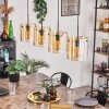 Parane Hanger - Glas 20 cm Amber, 4-lichts