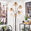 Ripoll Staande lamp - Glas 15 cm Amber, 5-lichts