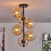 Gastor Plafondlamp - Glas 15 cm Amber, Duidelijk, 6-lichts