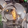 Ripoll Hanger - Glas 30 cm Duidelijk, Rookkleurig, 3-lichts