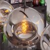 Ripoll Hanger - Glas 30 cm Rookkleurig, 3-lichts