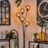 Gastor Staande lamp - Glas 15 cm Amber, 5-lichts
