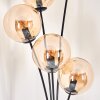 Gastor Staande lamp - Glas 15 cm Amber, 5-lichts