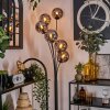 Gastor Staande lamp - Glas 15 cm Rookkleurig, 6-lichts